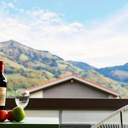Gruyere Alpes Appartement 3 Chambres Bbq Parking Neirivue Ngoại thất bức ảnh