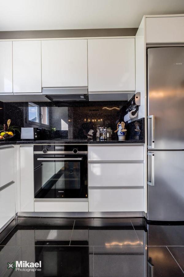 Gruyere Alpes Appartement 3 Chambres Bbq Parking Neirivue Ngoại thất bức ảnh