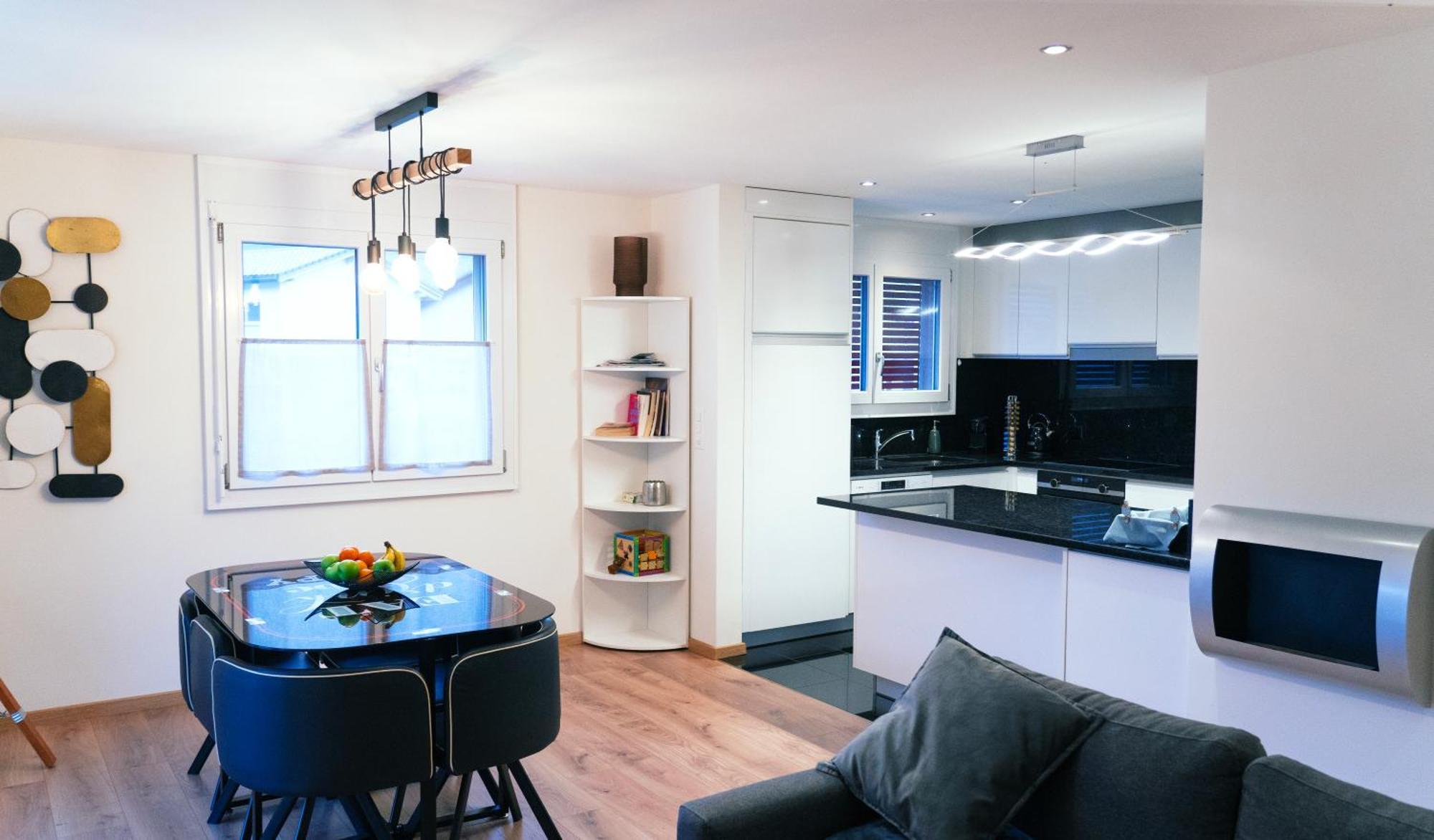 Gruyere Alpes Appartement 3 Chambres Bbq Parking Neirivue Ngoại thất bức ảnh