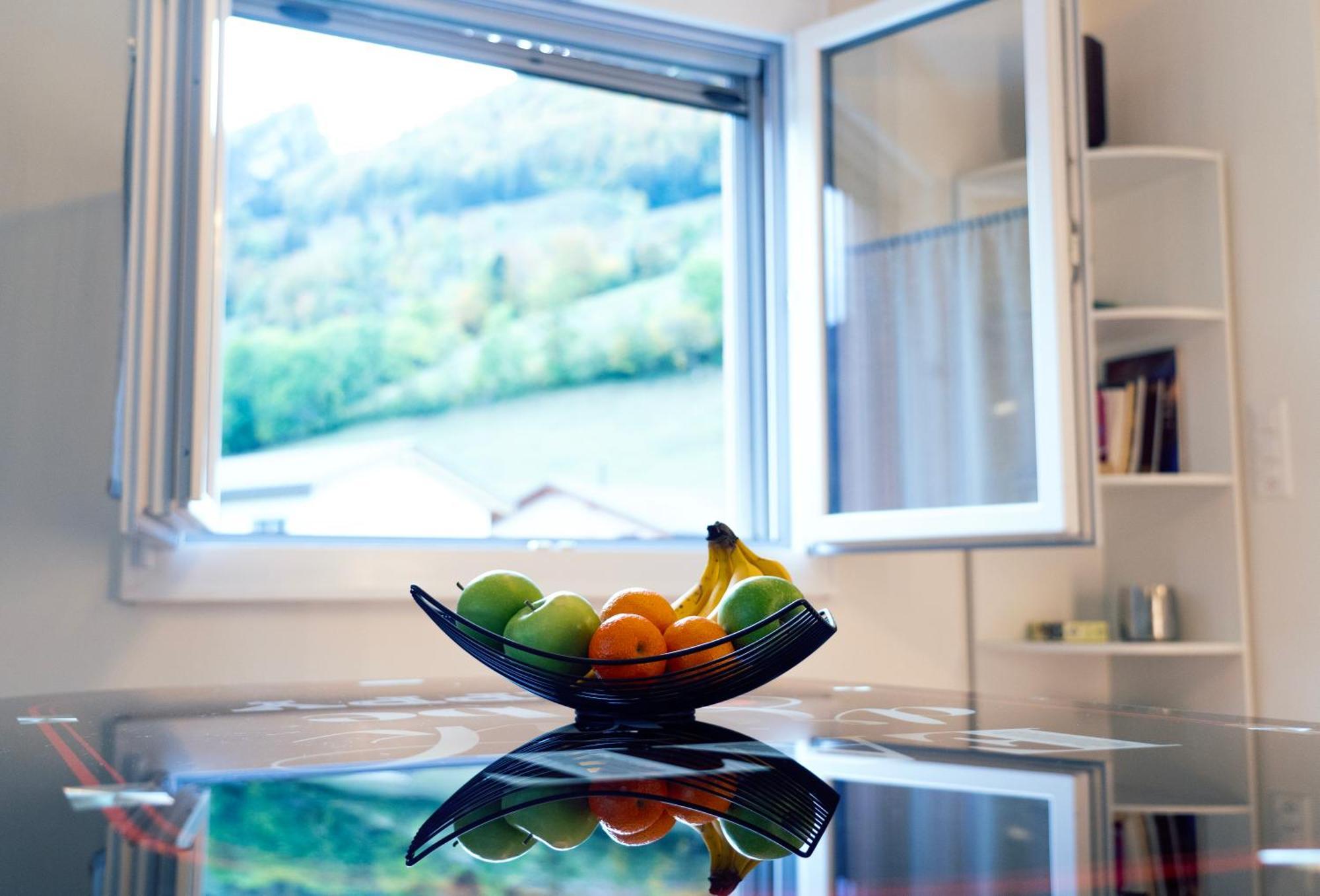 Gruyere Alpes Appartement 3 Chambres Bbq Parking Neirivue Ngoại thất bức ảnh