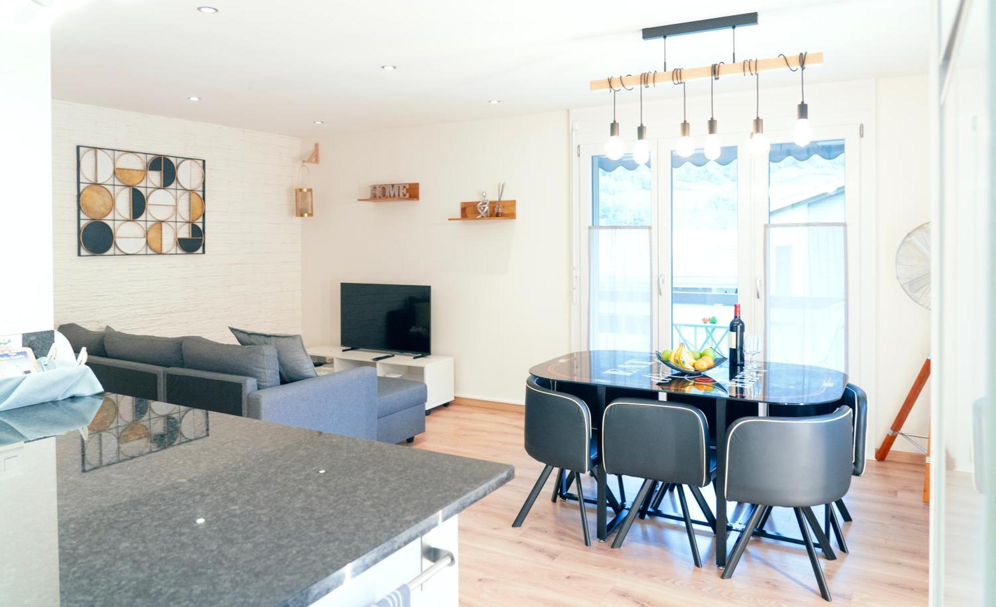 Gruyere Alpes Appartement 3 Chambres Bbq Parking Neirivue Ngoại thất bức ảnh