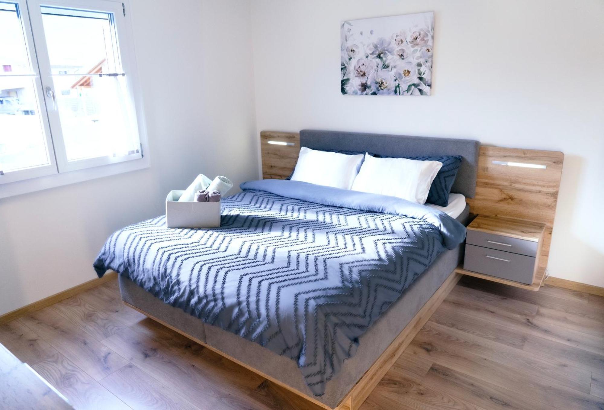 Gruyere Alpes Appartement 3 Chambres Bbq Parking Neirivue Ngoại thất bức ảnh