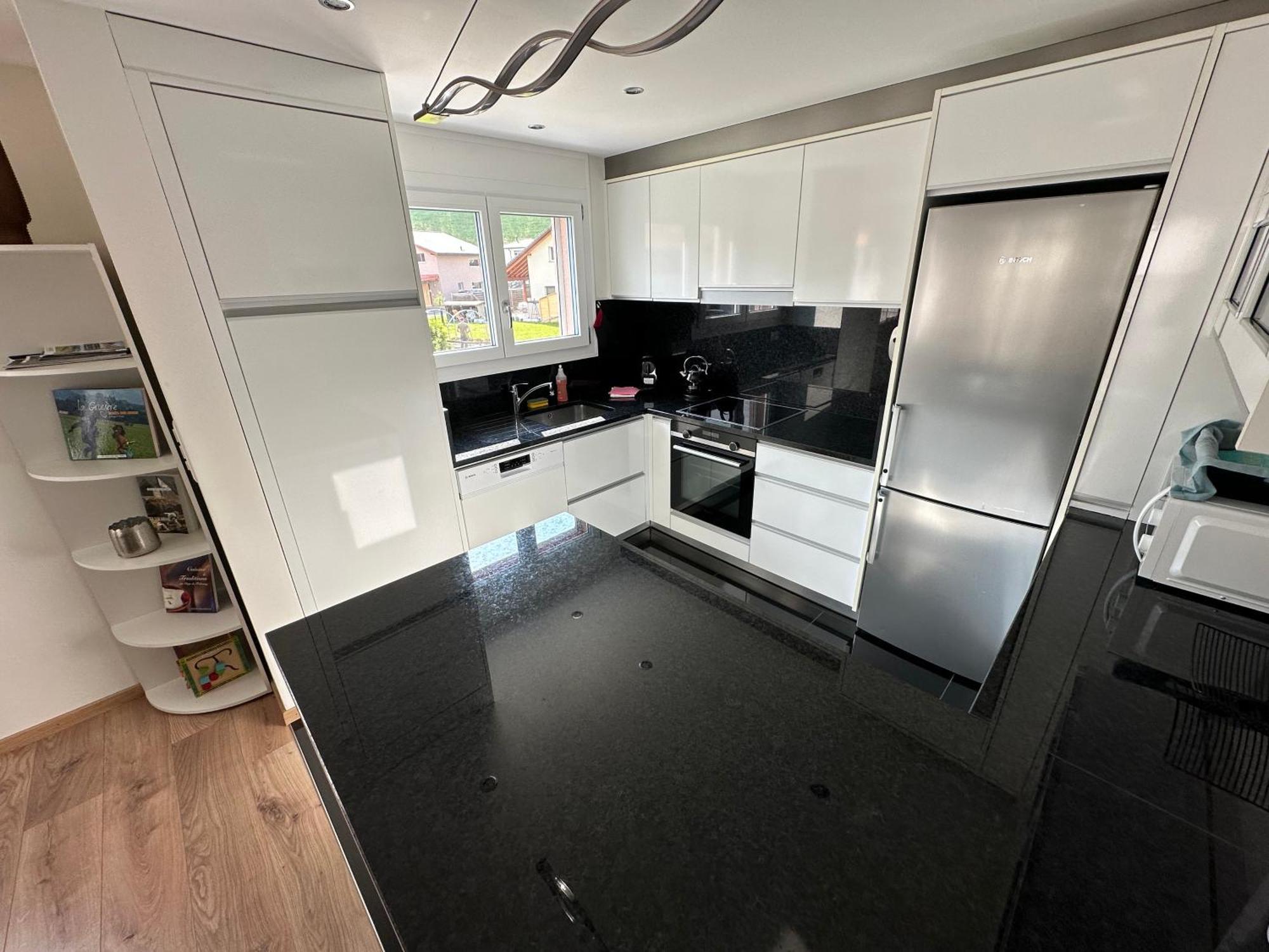 Gruyere Alpes Appartement 3 Chambres Bbq Parking Neirivue Ngoại thất bức ảnh